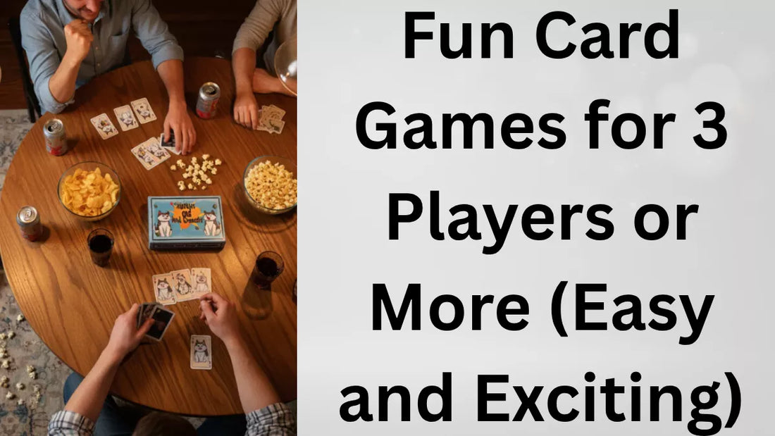 Fun Card Games for 3 Players or More (Easy and Exciting)